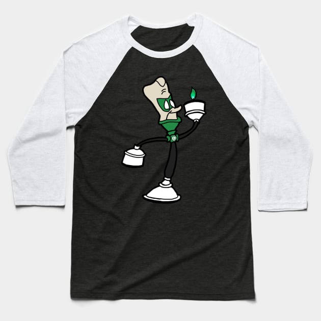 Lanterne Verte Baseball T-Shirt by ryanofinterest